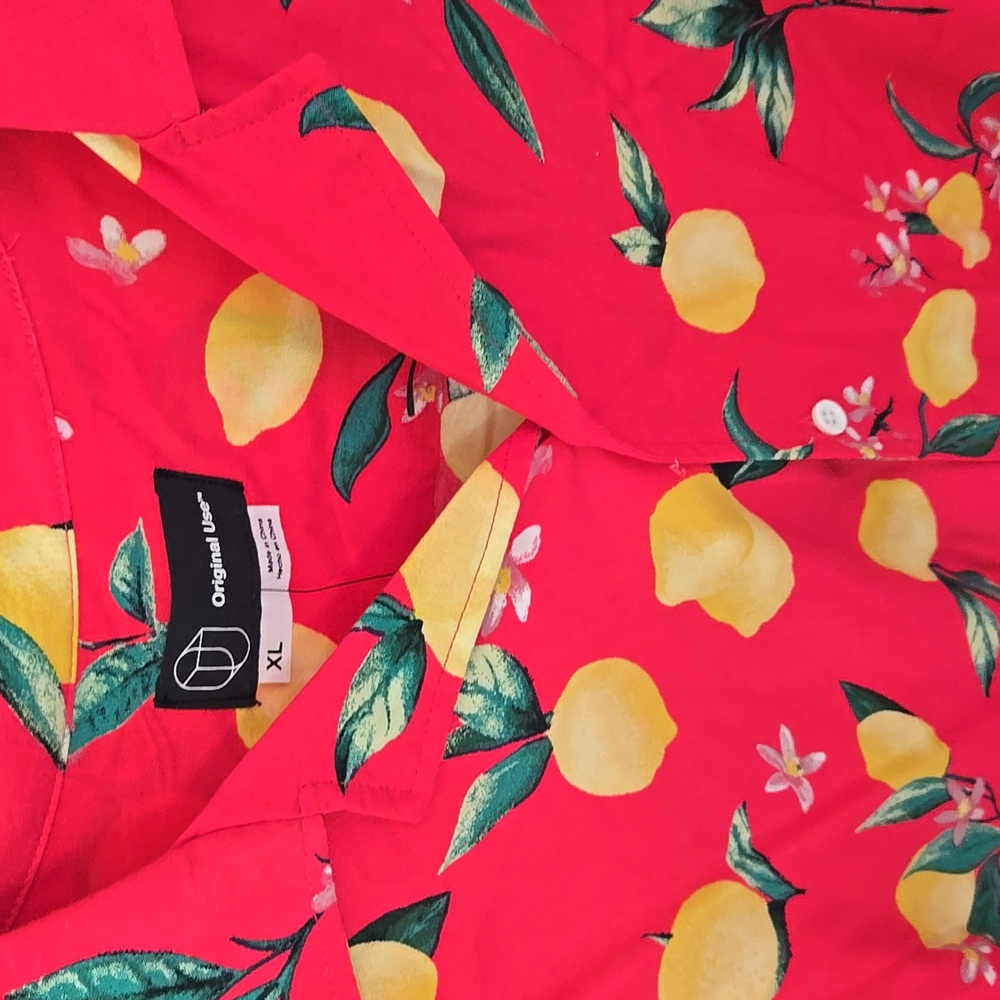 Original Use Lemon Print Shirt - Picture 5 of 9
